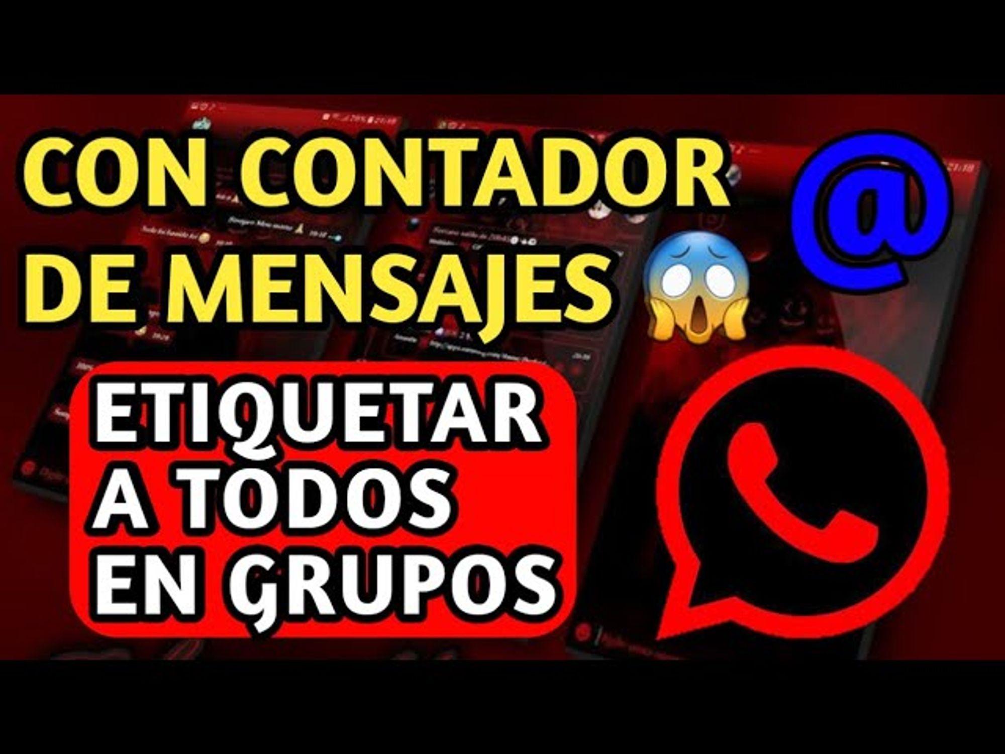 WhatsApp inmune actualizado ( CON CONTADOR DE MENSAJES )